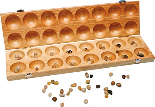 Löwenherz 2GETHER Hus Bao Kalaha Bohnenspiel Strategiespiel Edelsteinspiel von Löwenherz