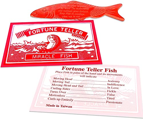 Loftus International 144 Fortune Teller Wunderfisch – Fortune Telling Fish Neuheit Artikel von Empire Magic