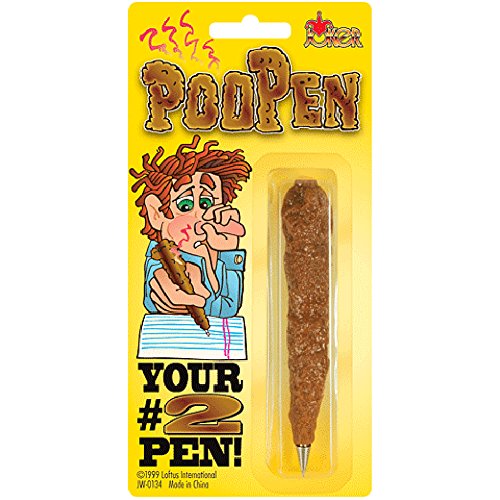 Realistic Fake Poop Doody Ballpoint Poo Pen by Loftus International Realistic Fake Poop Doody Ballpoint Poo Pen by Loftus International von Empire Magic