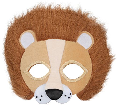 Loftus König des Dschungels Mighty Lion Halbmaske, Orange, One Size Loftus König des Dschungels Mighty Lion Halbmaske, Orange, One Size von Loftus