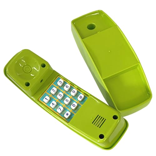 Kindertelefon für Spielturm Spielhaus (apfelgrün) Spielzeug von LoggyLand