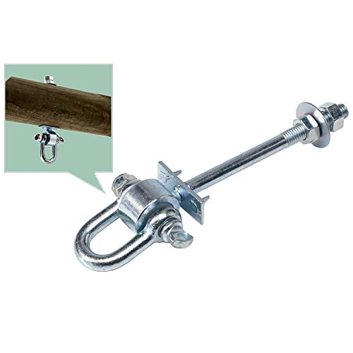 Loggyland Verzinkter Schaukelhaken für Schaukeln mit Bolzen M12, Länge 160 mm Loggyland Verzinkter Schaukelhaken für Schaukeln mit Bolzen M12, Länge 160 mm von Loggyland