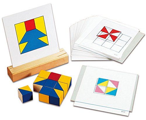 Logo - 60 Raster-Vorlagen Musterwürfel - Mathematik Lernmittel von Logo Lern-Spiel-Verlag