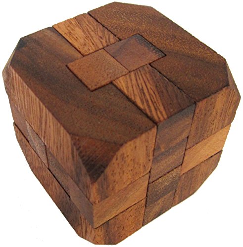 LOGOPLAY Diamant G171-3D Puzzle - Denkspiel - Knobelspiel - Geduldspiel - Logikspiel aus Holz von LOGOPLAY