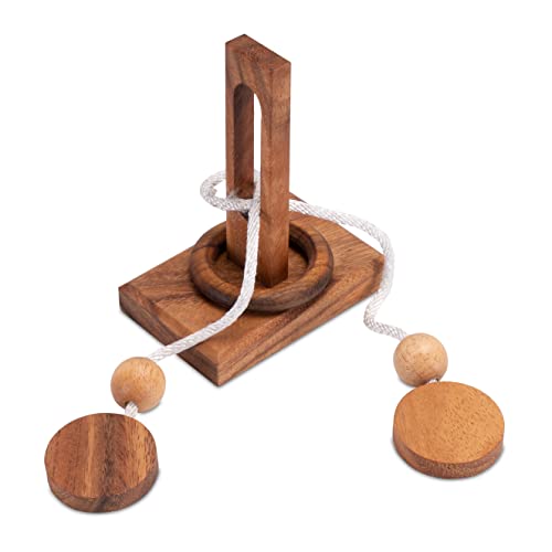 LOGOPLAY Tong Tang - Schnurpuzzle - Denkspiel - Knobelspiel - Geduldspiel - Logikspiel aus Holz LOGOPLAY Tong Tang - Schnurpuzzle - Denkspiel - Knobelspiel - Geduldspiel - Logikspiel aus Holz von LOGOPLAY
