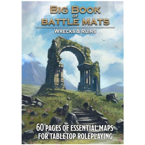 Big Book of Battle Mats Wilds, Wrecks & Ruins Big Book of Battle Mats Wilds, Wrecks & Ruins von Loke BattleMats