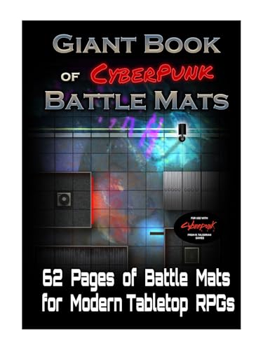 Giant Book of Cyberpunk Battle Mats von Loke BattleMats