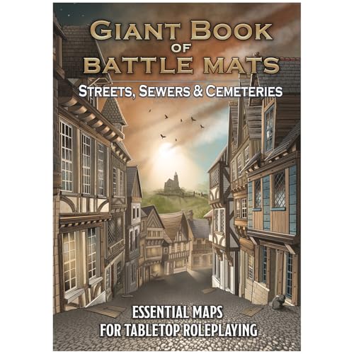 Loke Battle Mats | Giant Book of Streets Sewers & Cemeteries von Loke BattleMats
