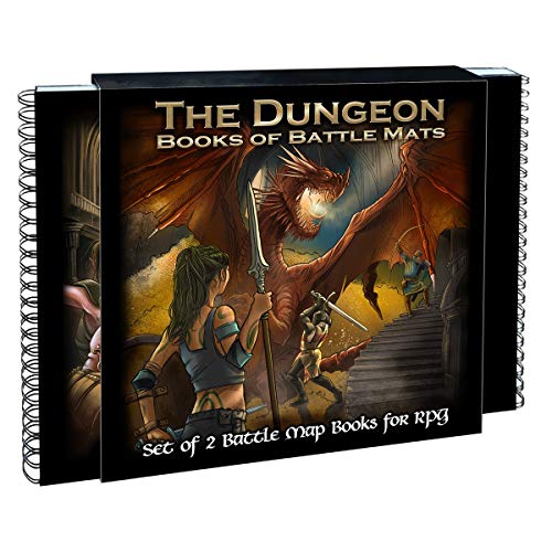The Dungeon Books of Battle Mats (2 Book Set) von Loke BattleMats
