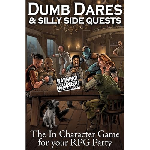 Loke Battlemats | Dumb Dares & Silly Side Quests: The In Character Game for Your RPG Party | RPG Accessoires Loke Battlemats | Dumb Dares & Silly Side Quests: The In Character Game for Your RPG Party | RPG Accessoires von Loke BattleMats