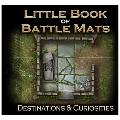 Loke Battlemats | The Little Book of Battle Mats – Destinations & Curiosities | RPG | Accessory | Ages 14+ | English Loke Battlemats | The Little Book of Battle Mats – Destinations & Curiosities | RPG | Accessory | Ages 14+ | English von Loke BattleMats