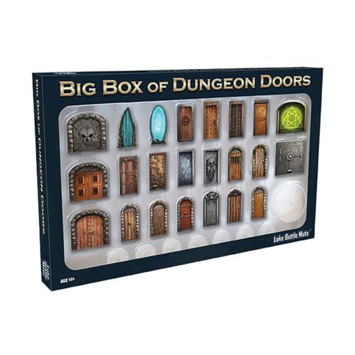 Loke Battlemats Big Box of Dungeon Doors von Loke BattleMats