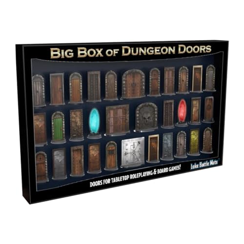 Loke Battlemats Big Box of Dungeon Doors Loke Battlemats Big Box of Dungeon Doors von Loke BattleMats