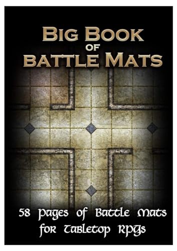 Loke Big Book of Battle Mats - 58 Pages of Battle Mats for Tabletop RPGs von Loke BattleMats