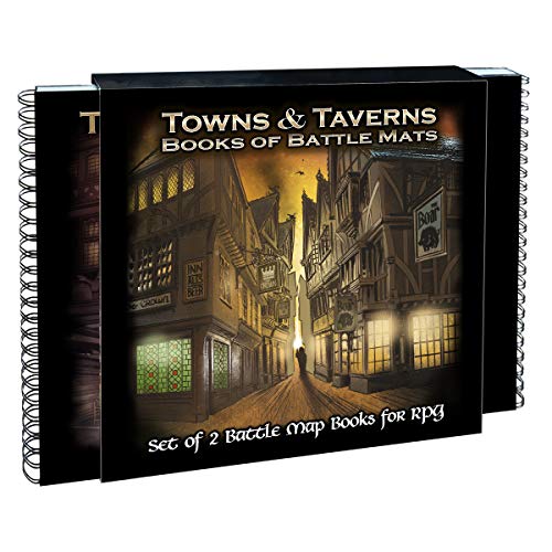 Loke Towns & Taverns Books of Battle Mats von Loke BattleMats