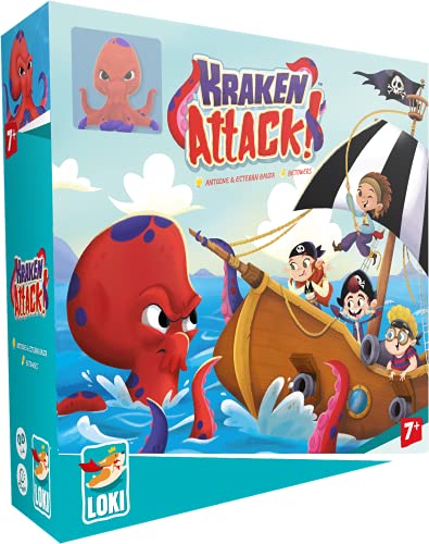 Iello, Kraken Attack, Board Game, Ages 7+, 1 to 4 Players, 25 mins Minutes Playing Time von LUDILO