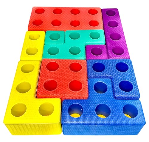 Bausteine aus EVA-Schaum, sensorisch, Baustein-Puzzle, EVA-Schaum, Kinderspielzeug, Anti-Stress-Spielzeug Bausteine aus EVA-Schaum, sensorisch, Baustein-Puzzle, EVA-Schaum, Kinderspielzeug, Anti-Stress-Spielzeug von Lonesito