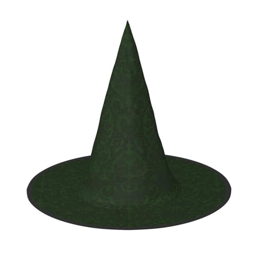 Hunter Green Floral Petals Pattern Print Halloween Kostüm Hexenhut Erwachsene Cosplay Karneval Party Kostüm Zubehör Hunter Green Floral Petals Pattern Print Halloween Kostüm Hexenhut Erwachsene Cosplay Karneval Party Kostüm Zubehör von Longzehao