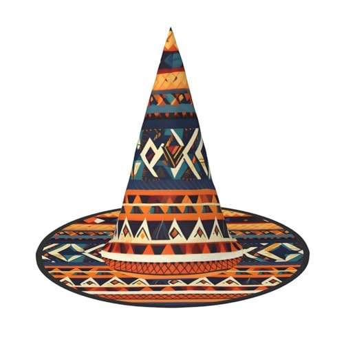 Longzehao Afrikanische Nationalmuster Druck Halloween Kostüm Hexenhut Erwachsene Cosplay Karneval Party Kostüm Zubehör Longzehao Afrikanische Nationalmuster Druck Halloween Kostüm Hexenhut Erwachsene Cosplay Karneval Party Kostüm Zubehör von Longzehao