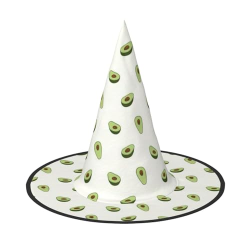 Longzehao Avocado Print Halloween Kostüm Hexenhut Erwachsene Cosplay Karneval Party Kostüm Zubehör Longzehao Avocado Print Halloween Kostüm Hexenhut Erwachsene Cosplay Karneval Party Kostüm Zubehör von Longzehao