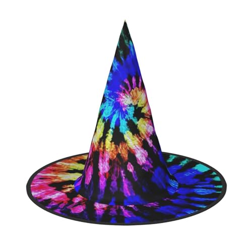 Longzehao Batikdruck Halloween Kostüm Hexenhut Erwachsene Cosplay Karneval Party Kostüm Zubehör Longzehao Batikdruck Halloween Kostüm Hexenhut Erwachsene Cosplay Karneval Party Kostüm Zubehör von Longzehao