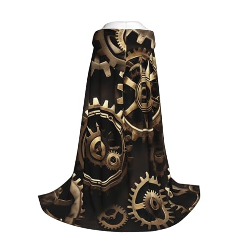 Longzehao Coole Steampunk-Kapuzenumhang für Kinder mit Kapuze, für Halloween, Weihnachten, Cosplay, Kapuzenumhang Longzehao Coole Steampunk-Kapuzenumhang für Kinder mit Kapuze, für Halloween, Weihnachten, Cosplay, Kapuzenumhang von Longzehao