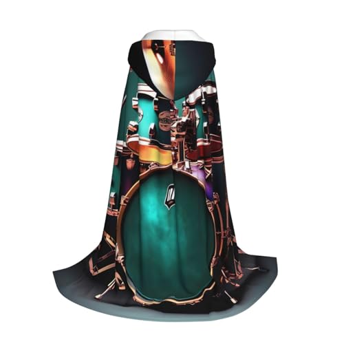 Longzehao Cooles Schlagzeug-Set mit Kapuze für Kinder mit Halloween-/Weihnachts-/Cosplay-Kostüm Longzehao Cooles Schlagzeug-Set mit Kapuze für Kinder mit Halloween-/Weihnachts-/Cosplay-Kostüm von Longzehao