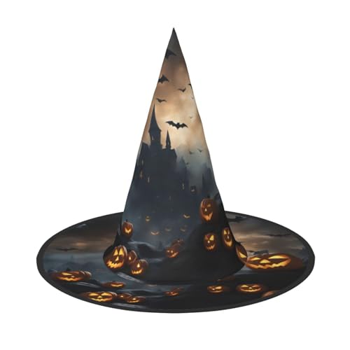 Longzehao Halloween Fliegende Fledermäuse 3 Druck Halloween Kostüm Hexenhut Erwachsene Cosplay Karneval Party Kostüm Zubehör Longzehao Halloween Fliegende Fledermäuse 3 Druck Halloween Kostüm Hexenhut Erwachsene Cosplay Karneval Party Kostüm Zubehör von Longzehao