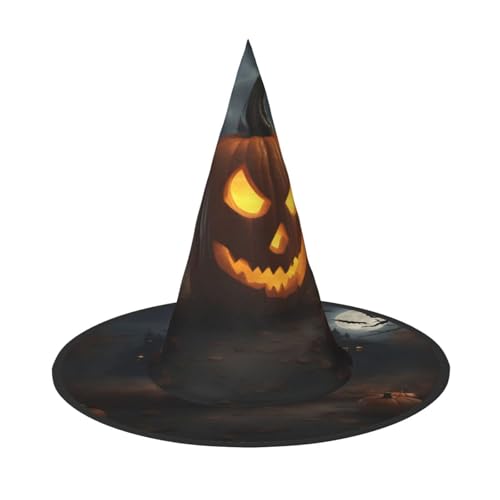 Longzehao Halloween Kürbis Druck Halloween Kostüm Hexenhut Erwachsene Cosplay Karneval Party Kostüm Zubehör Longzehao Halloween Kürbis Druck Halloween Kostüm Hexenhut Erwachsene Cosplay Karneval Party Kostüm Zubehör von Longzehao