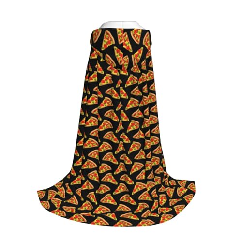 Longzehao Kapuzenumhang mit Aufschrift "tasty pizza" für Kinder mit Kapuze, Halloween, Weihnachten, Cosplay Longzehao Kapuzenumhang mit Aufschrift "tasty pizza" für Kinder mit Kapuze, Halloween, Weihnachten, Cosplay von Longzehao
