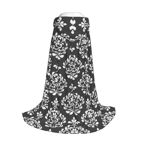 Longzehao Kapuzenumhang mit Damastmuster für Kinder mit Halloween, Weihnachten, Cosplay, Kapuzenumhang Longzehao Kapuzenumhang mit Damastmuster für Kinder mit Halloween, Weihnachten, Cosplay, Kapuzenumhang von Longzehao