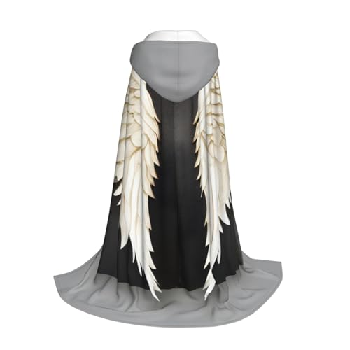 Longzehao Kapuzenumhang mit Engelsfedern, für Kinder mit Halloween, Weihnachten, Cosplay, Kapuzenumhang Longzehao Kapuzenumhang mit Engelsfedern, für Kinder mit Halloween, Weihnachten, Cosplay, Kapuzenumhang von Longzehao