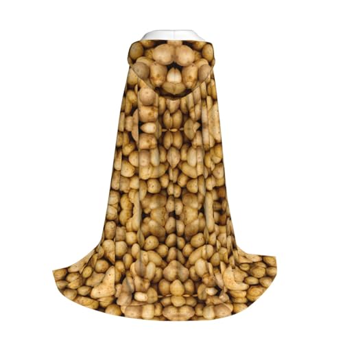 Longzehao Kapuzenumhang mit Gartenkartoffel-Druck, für Kinder mit Halloween, Weihnachten, Cosplay, Kapuzenumhang Longzehao Kapuzenumhang mit Gartenkartoffel-Druck, für Kinder mit Halloween, Weihnachten, Cosplay, Kapuzenumhang von Longzehao