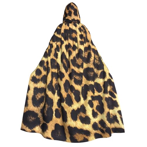 Longzehao Kapuzenumhang mit Leopardenmuster, Unisex, für Erwachsene, Dekoration, Cosplay-Kostüme, Halloween-Kapuzenmantel Longzehao Kapuzenumhang mit Leopardenmuster, Unisex, für Erwachsene, Dekoration, Cosplay-Kostüme, Halloween-Kapuzenmantel von Longzehao