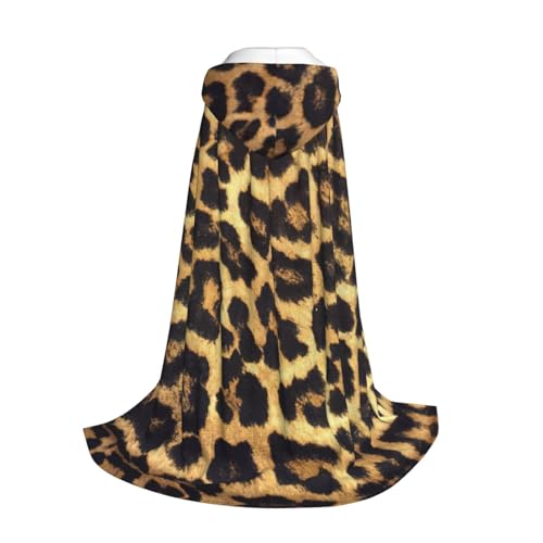 Longzehao Kapuzenumhang mit Leopardenmuster für Kinder mit Halloween, Weihnachten, Cosplay, Kapuzenumhang Longzehao Kapuzenumhang mit Leopardenmuster für Kinder mit Halloween, Weihnachten, Cosplay, Kapuzenumhang von Longzehao