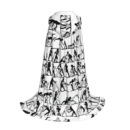 Longzehao Kapuzenumhang mit Wrestler-Sportaufdruck, für Kinder mit Halloween, Weihnachten, Cosplay, Kapuzenumhang Longzehao Kapuzenumhang mit Wrestler-Sportaufdruck, für Kinder mit Halloween, Weihnachten, Cosplay, Kapuzenumhang von Longzehao