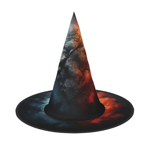 Longzehao Linkes und rechtes Gehirn Vorteil Druck Halloween Kostüm Hexenhut Erwachsene Cosplay Karneval Party Kostüm Zubehör Longzehao Linkes und rechtes Gehirn Vorteil Druck Halloween Kostüm Hexenhut Erwachsene Cosplay Karneval Party Kostüm Zubehör von Longzehao