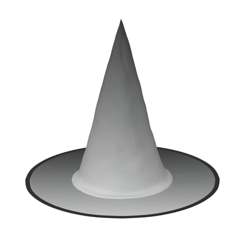 Longzehao Ombre Weiß bis Schwarz Druck Halloween Kostüm Hexenhut Erwachsene Cosplay Karneval Party Kostüm Zubehör Longzehao Ombre Weiß bis Schwarz Druck Halloween Kostüm Hexenhut Erwachsene Cosplay Karneval Party Kostüm Zubehör von Longzehao