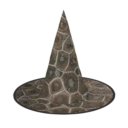 Longzehao Petoskey Steindruck Halloween Kostüm Hexenhut Erwachsene Cosplay Karneval Party Kostüm Zubehör Longzehao Petoskey Steindruck Halloween Kostüm Hexenhut Erwachsene Cosplay Karneval Party Kostüm Zubehör von Longzehao