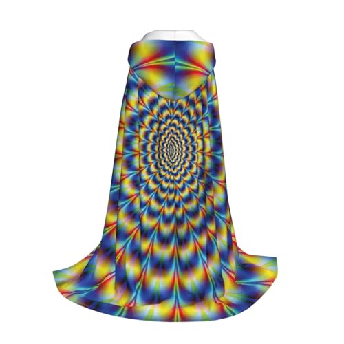 Longzehao Spirale optische Täuschung Gif Druck Kapuzenumhang für Kinder mit Halloween Weihnachten Cosplay Kapuzenumhang Kostüm Longzehao Spirale optische Täuschung Gif Druck Kapuzenumhang für Kinder mit Halloween Weihnachten Cosplay Kapuzenumhang Kostüm von Longzehao