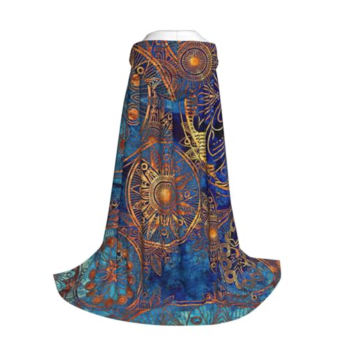 Longzehao Sternenhimmel, Mandala-Druck, Kapuzenumhang für Kinder mit Halloween, Weihnachten, Cosplay, Kapuzenumhang Kostüm Longzehao Sternenhimmel, Mandala-Druck, Kapuzenumhang für Kinder mit Halloween, Weihnachten, Cosplay, Kapuzenumhang Kostüm von Longzehao