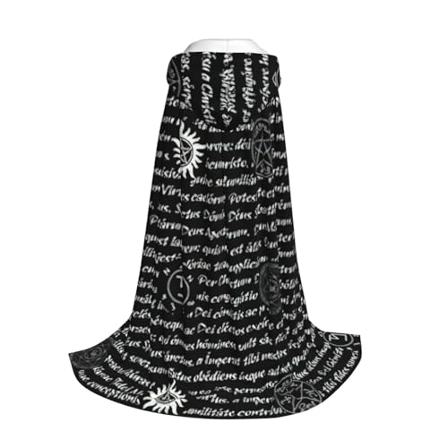 Longzehao Supernatural Inspiration Print Kapuzenumhang für Kinder mit Halloween Weihnachten Cosplay Kapuzenumhang Kostüm Longzehao Supernatural Inspiration Print Kapuzenumhang für Kinder mit Halloween Weihnachten Cosplay Kapuzenumhang Kostüm von Longzehao