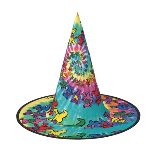 Longzehao Tanzender Danksagungsbär Druck Halloween Kostüm Hexenhut Erwachsene Cosplay Karneval Party Kostüm Zubehör Longzehao Tanzender Danksagungsbär Druck Halloween Kostüm Hexenhut Erwachsene Cosplay Karneval Party Kostüm Zubehör von Longzehao