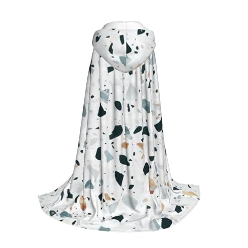 Longzehao Terrazzo Kapuzenumhang mit Marmor, Pastelldruck, für Kinder mit Halloween, Weihnachten, Cosplay, Kapuzenumhang Longzehao Terrazzo Kapuzenumhang mit Marmor, Pastelldruck, für Kinder mit Halloween, Weihnachten, Cosplay, Kapuzenumhang von Longzehao