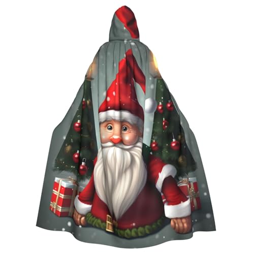 Longzehao Unisex Bademäntel, Umhang für Erwachsene, Weihnachten, traditioneller Zwergdruck, Kapuzenumhang für Cosplay, Halloween, Karneval, Kostüme Longzehao Unisex Bademäntel, Umhang für Erwachsene, Weihnachten, traditioneller Zwergdruck, Kapuzenumhang für Cosplay, Halloween, Karneval, Kostüme von Longzehao