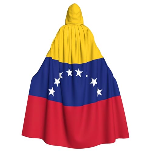 Longzehao Unisex Bademäntel, Umhang mit der Flagge von Venezuela, bedruckt, Kapuzenumhang für Cosplay, Halloween, Karneval, Kostüme Longzehao Unisex Bademäntel, Umhang mit der Flagge von Venezuela, bedruckt, Kapuzenumhang für Cosplay, Halloween, Karneval, Kostüme von Longzehao