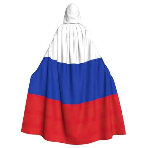Longzehao Unisex-Bademantel, Umhang für Erwachsene, russische Flagge, Druck, Kapuzenumhang für Cosplay, Halloween, Karneval, Kostüme Longzehao Unisex-Bademantel, Umhang für Erwachsene, russische Flagge, Druck, Kapuzenumhang für Cosplay, Halloween, Karneval, Kostüme von Longzehao