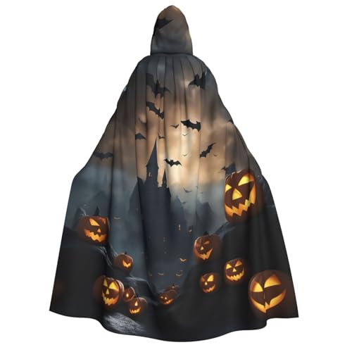 Longzehao Unisex Halloween Fliegende Fledermäuse 3 Druck Erwachsene Kapuzenumhang Dekoration Umhang Cosplay Kostüme Halloween Hoodie Robe Longzehao Unisex Halloween Fliegende Fledermäuse 3 Druck Erwachsene Kapuzenumhang Dekoration Umhang Cosplay Kostüme Halloween Hoodie Robe von Longzehao