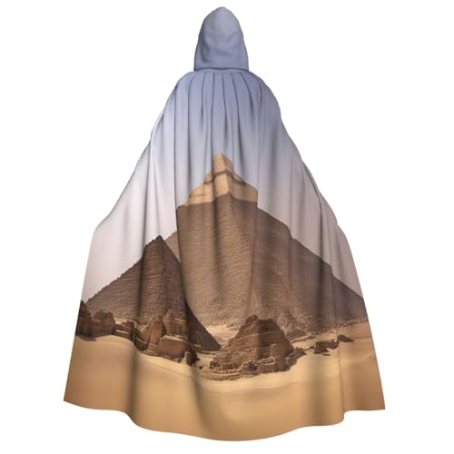 Longzehao Unisex-Kapuzenumhang mit Pyramiden von Ägypten, bedruckt, Dekoration, Umhang, Cosplay-Kostüme, Halloween-Kapuzenmantel Longzehao Unisex-Kapuzenumhang mit Pyramiden von Ägypten, bedruckt, Dekoration, Umhang, Cosplay-Kostüme, Halloween-Kapuzenmantel von Longzehao