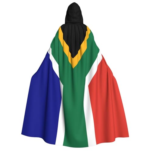 Longzehao Unisex Kapuzenumhang mit südafrikanischer Flagge, Dekoration, Cosplay-Kostüme, Halloween-Kapuzenmantel Longzehao Unisex Kapuzenumhang mit südafrikanischer Flagge, Dekoration, Cosplay-Kostüme, Halloween-Kapuzenmantel von Longzehao